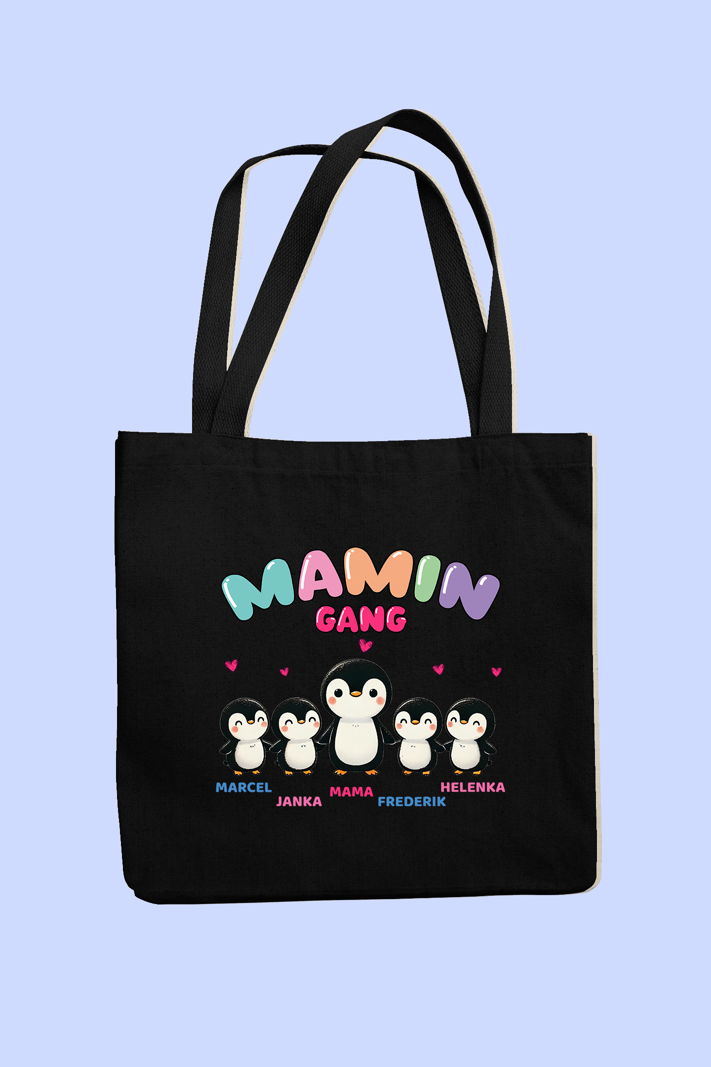Taška | Darček pre mamu | Mamin gang - tučniaky |