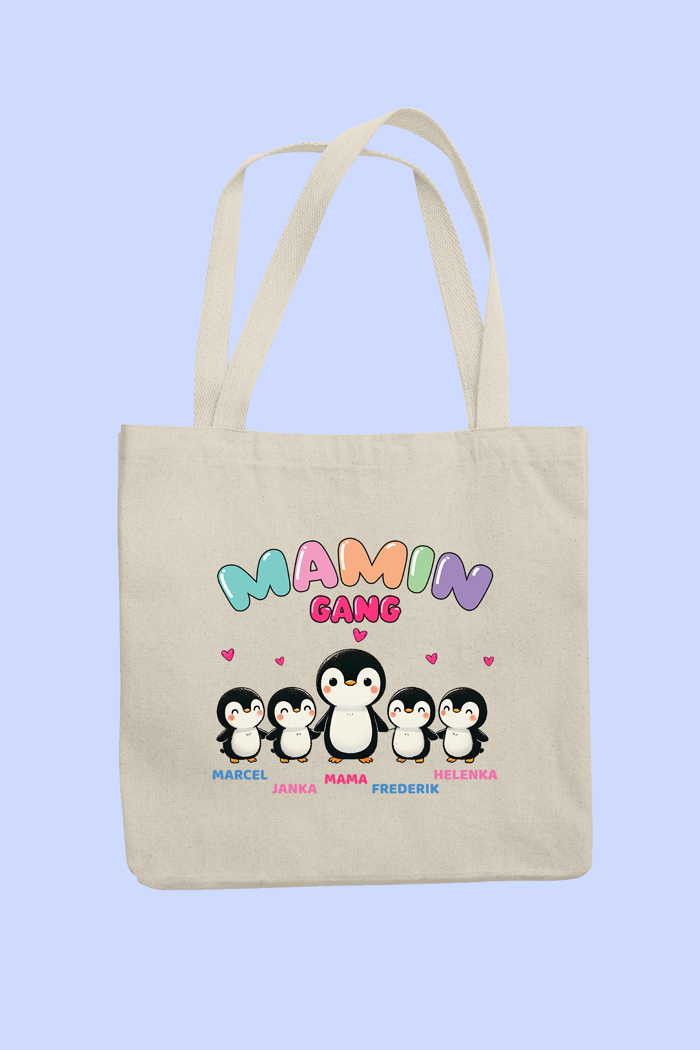 Taška | Darček pre mamu | Mamin gang - tučniaky |