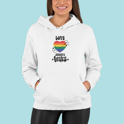 Mikina "Love always wins"