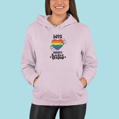 Mikina "Love always wins"