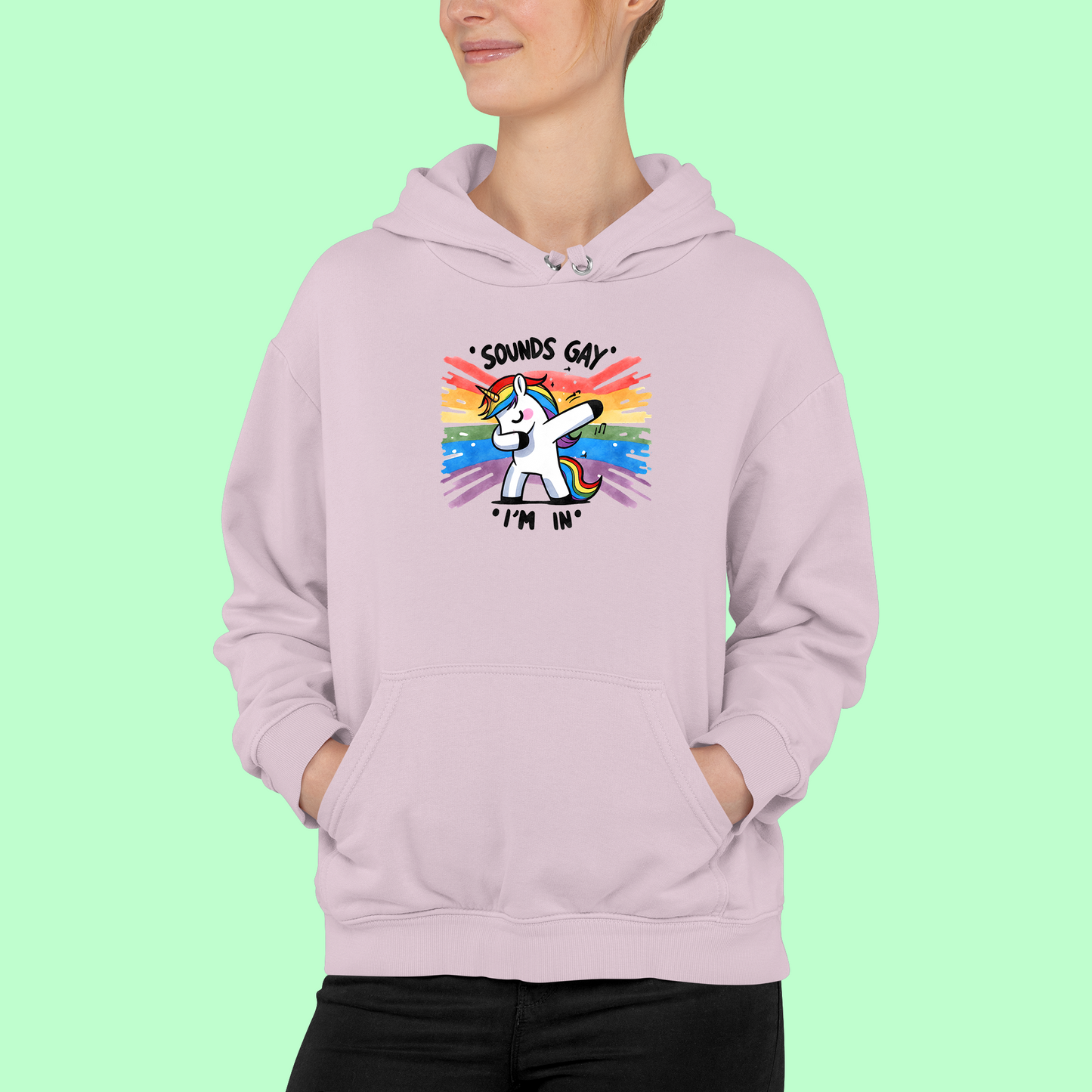 Mikina "Sounds gay, I am in"