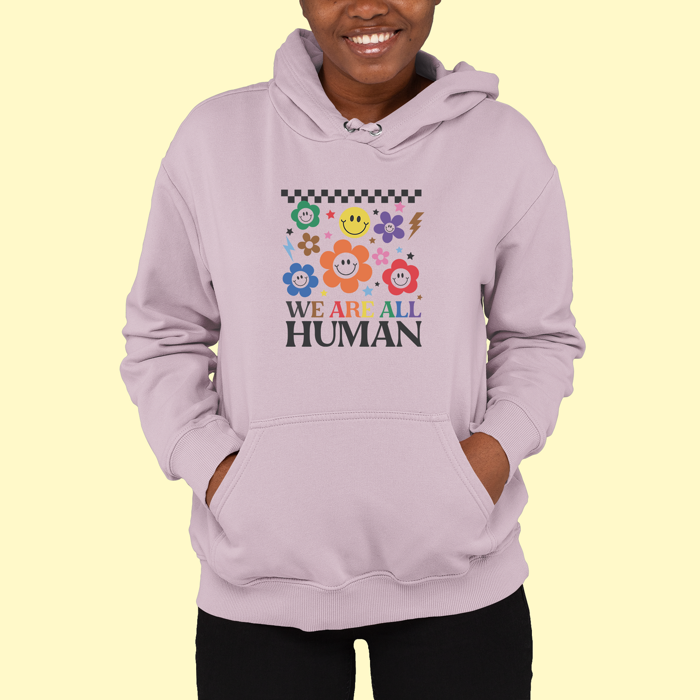 Mikina "We are all human"