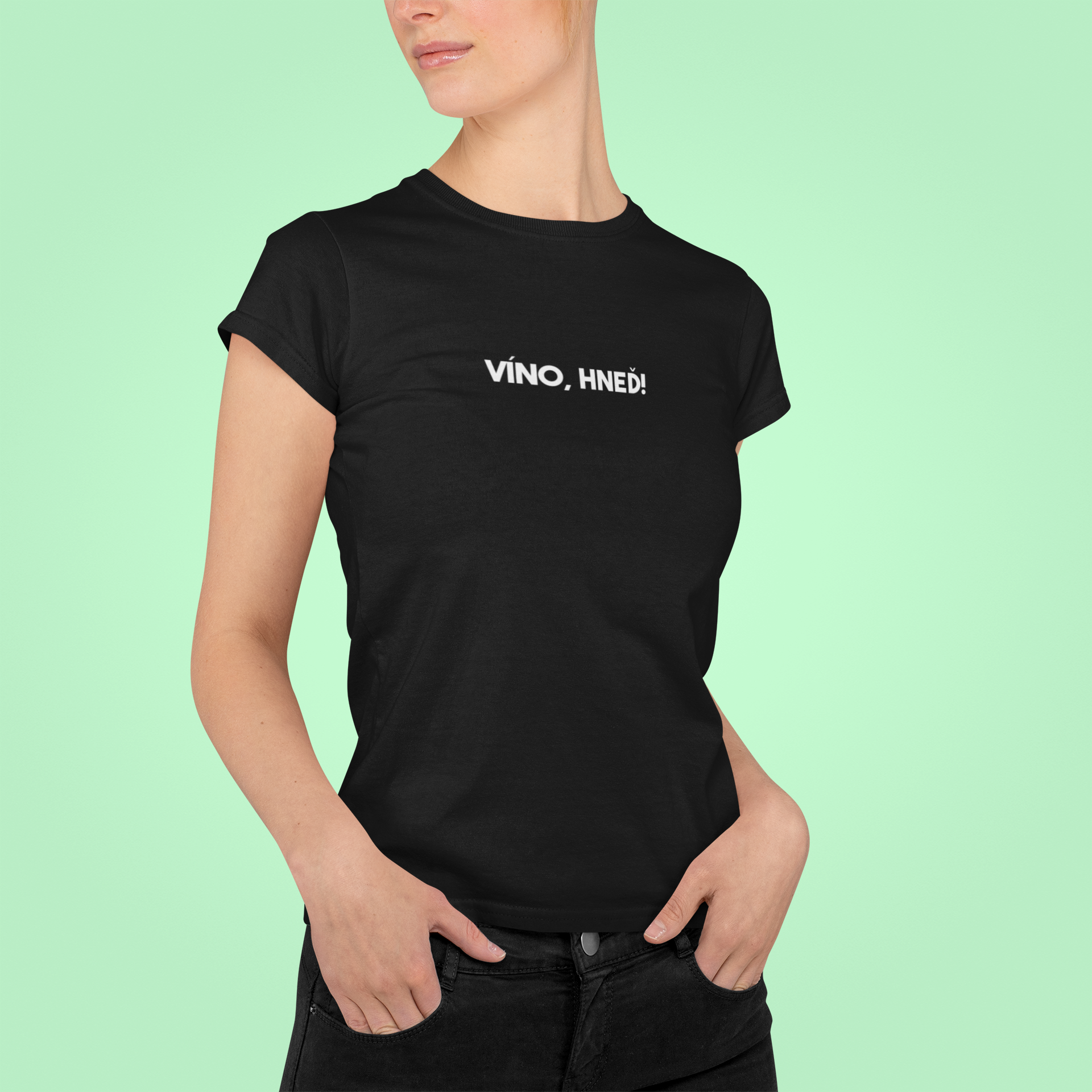 Tričko Víno, hneď! - Bombové