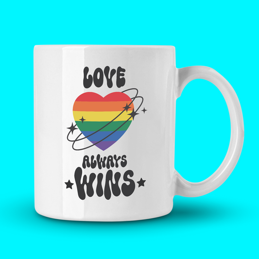 Hrnček "Love always wins" - Bombové