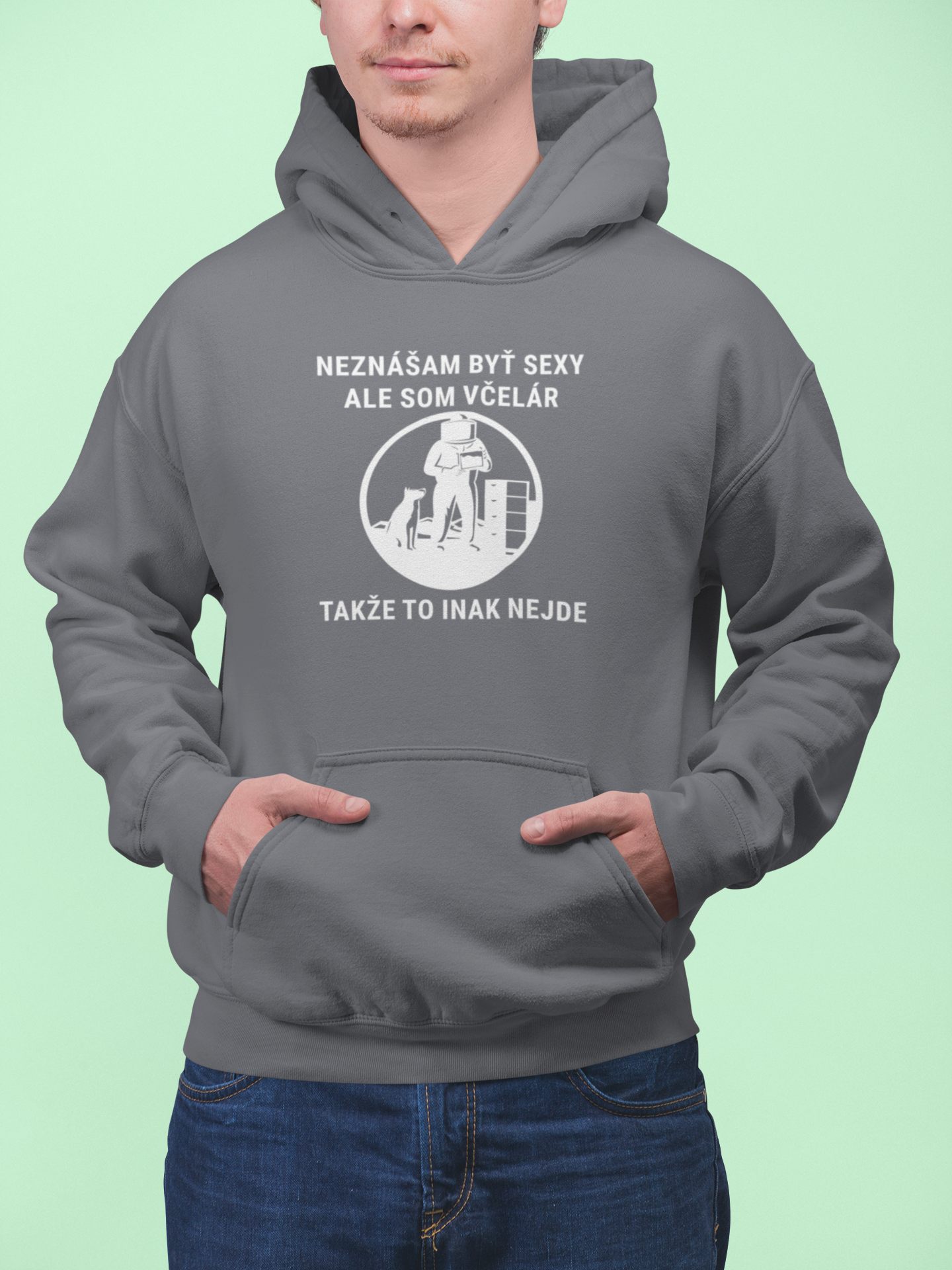 Mikina pre sexy Včelára