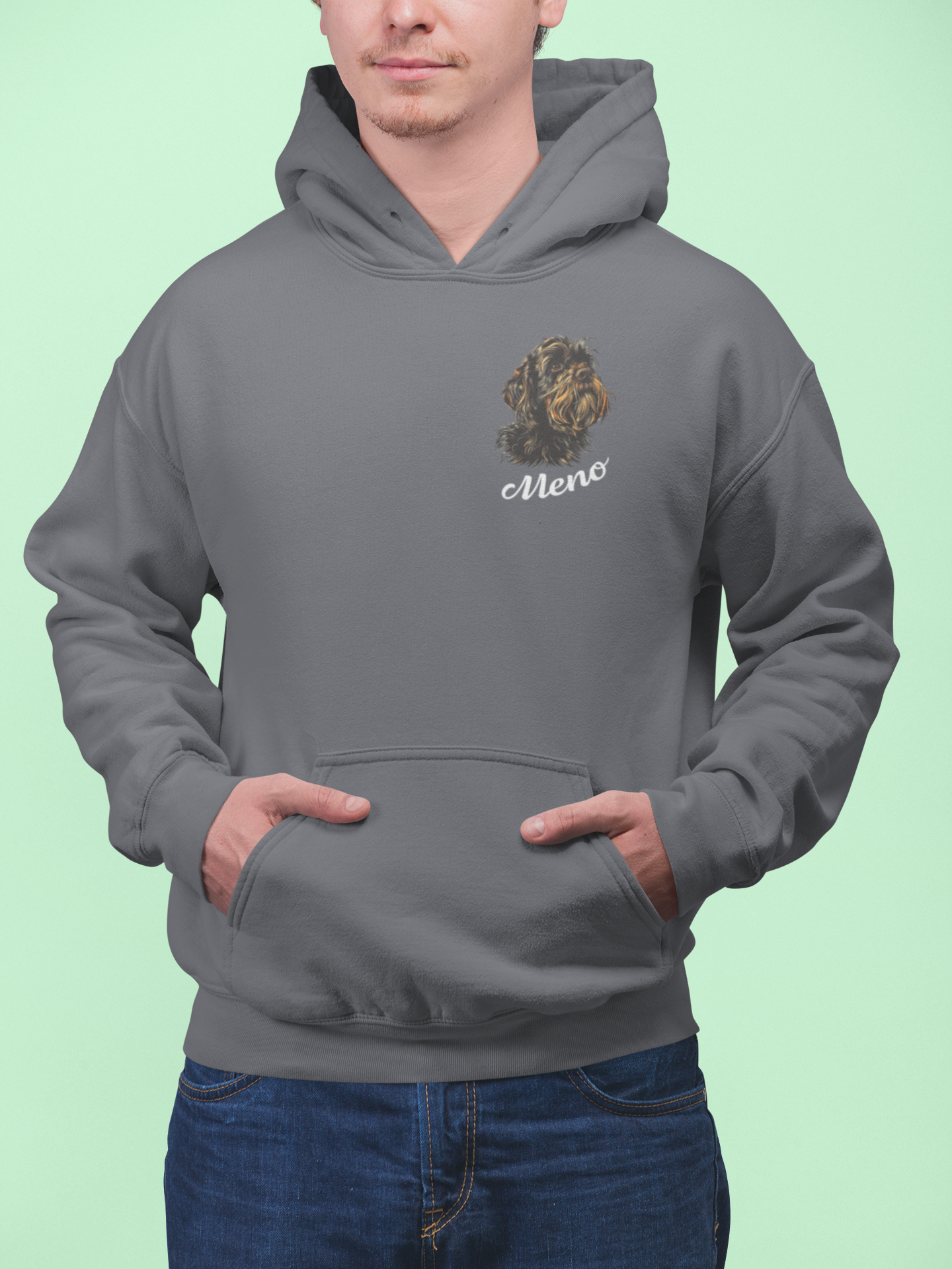 Mikina Bradáč | personalizovaná mikina s menom psíka