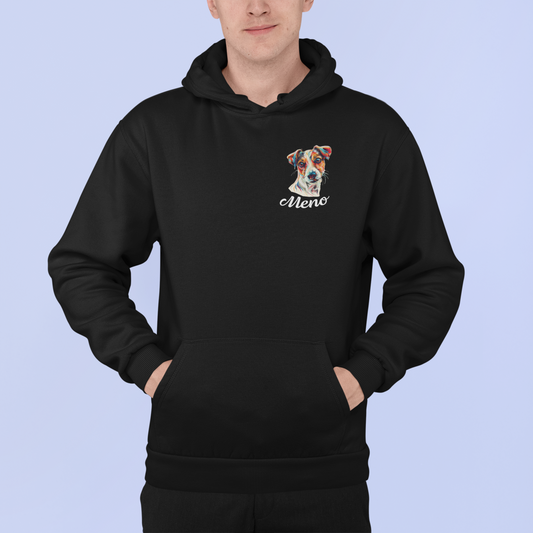 Mikina Jack russel | personalizovaná mikina s menom psíka
