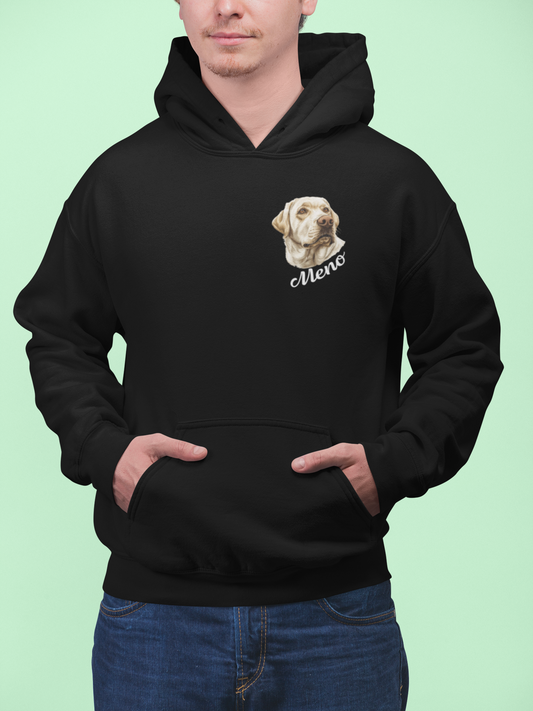 Mikina Labrador | personalizovaná mikina s menom psíka