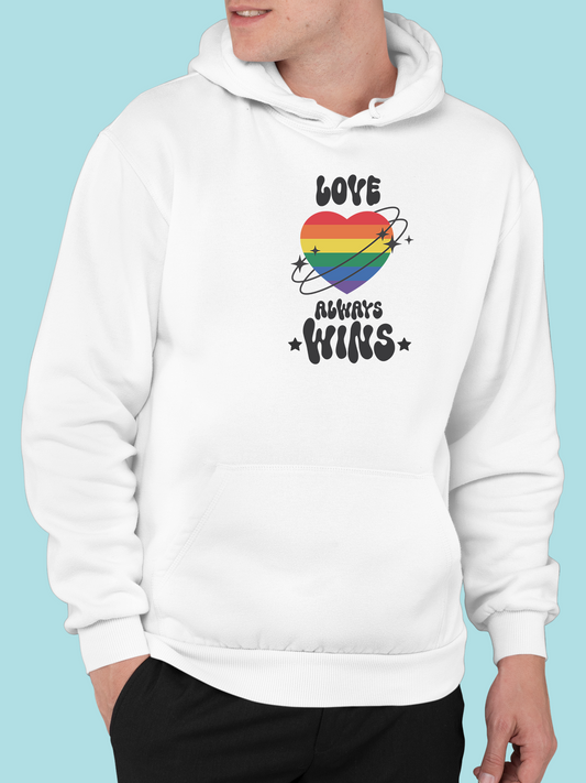 Mikina "Love always wins"