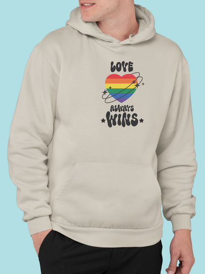 Mikina "Love always wins"