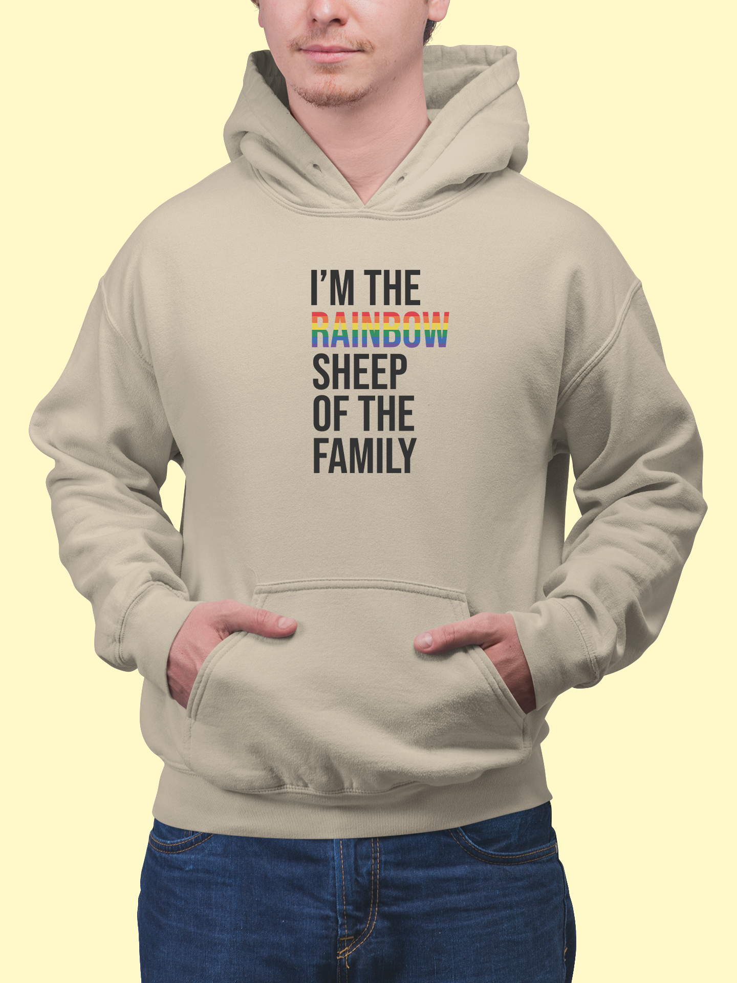 Mikina Rainbow sheep