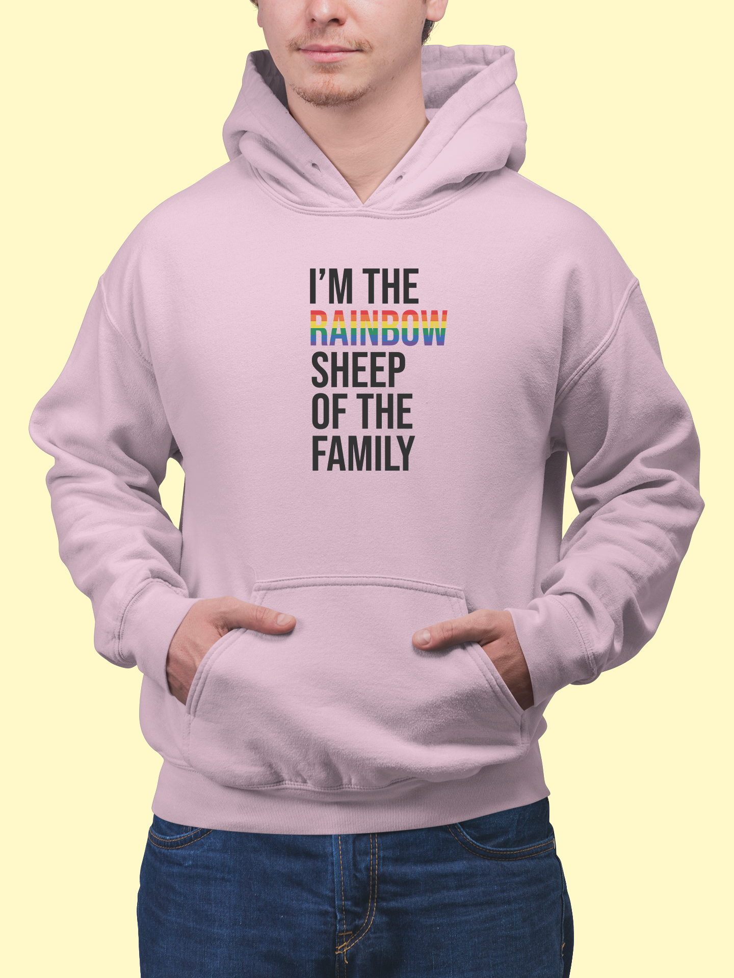 Mikina Rainbow sheep