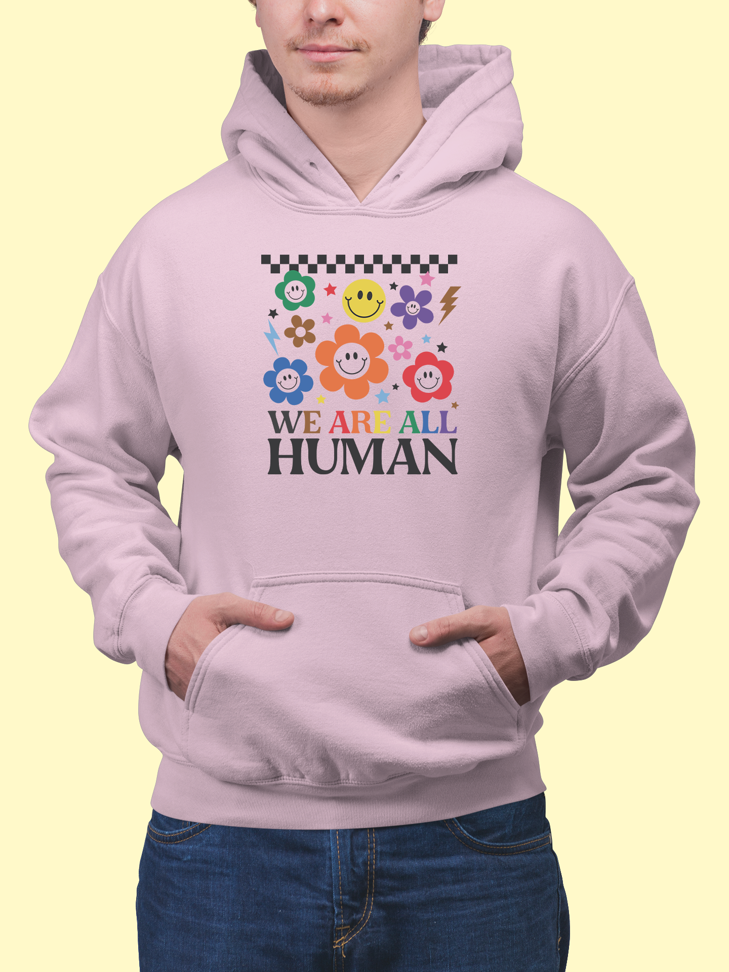 Mikina "We are all human"