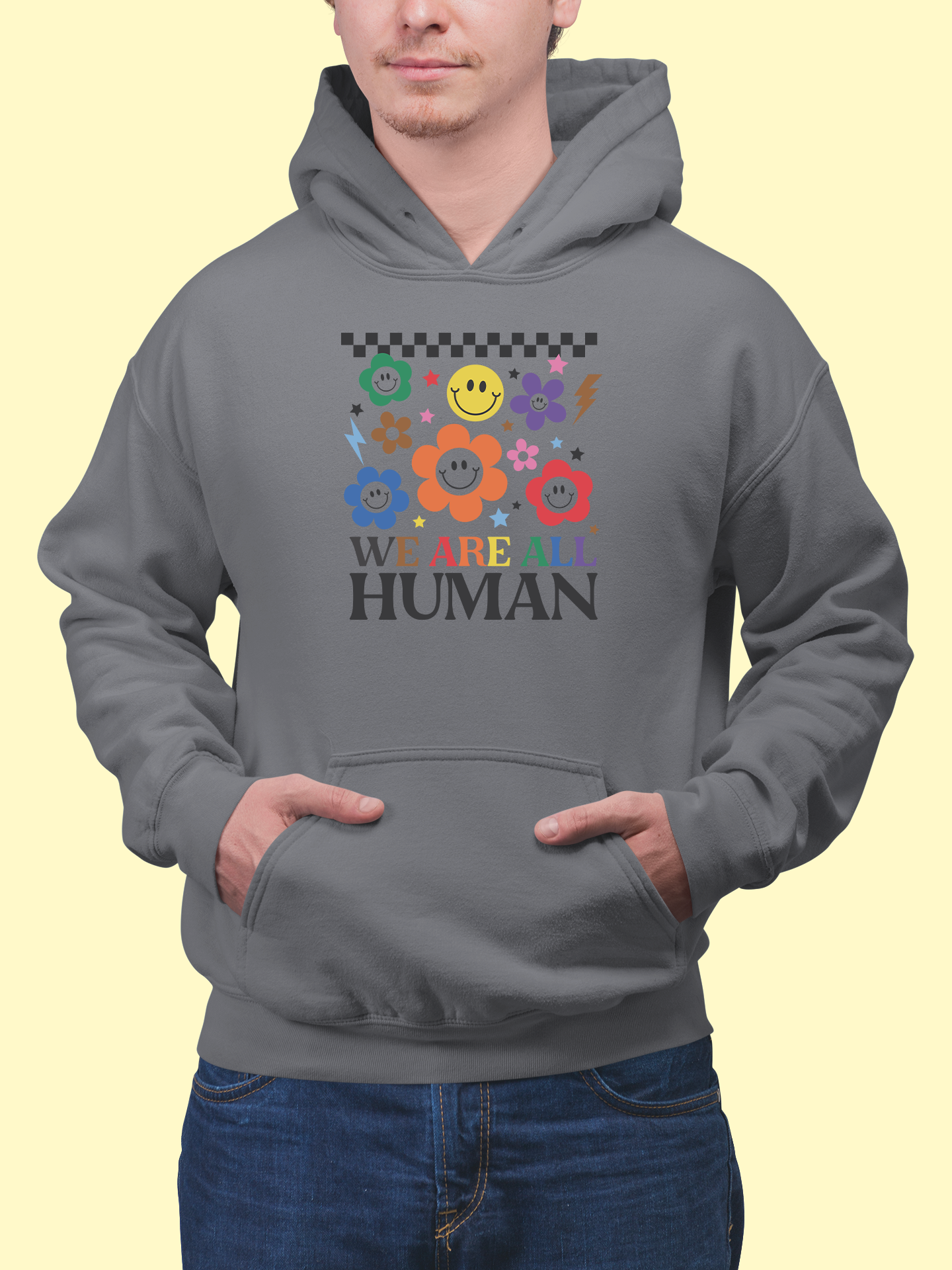 Mikina "We are all human"