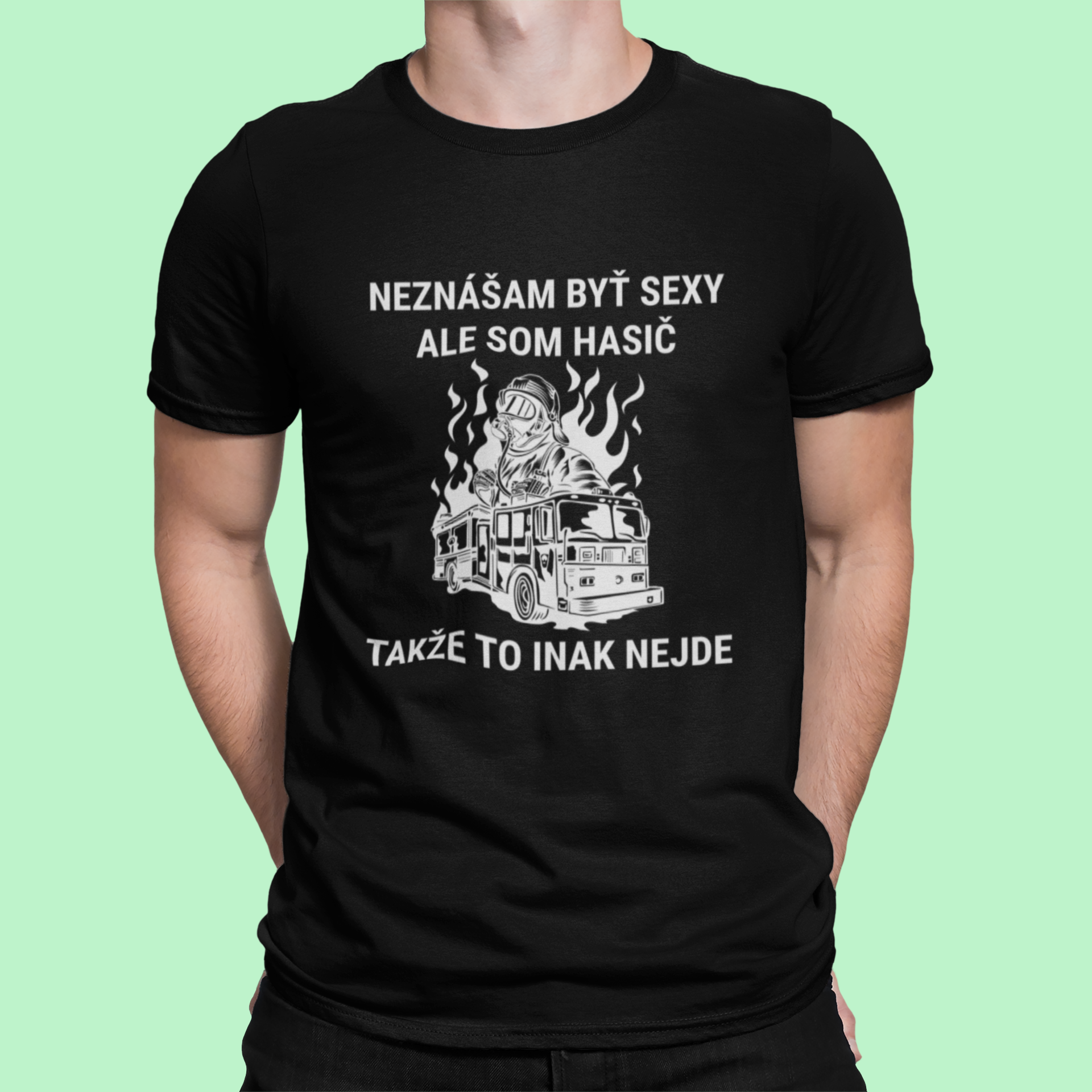 Tričko pre sexy Hasiča - Bombové