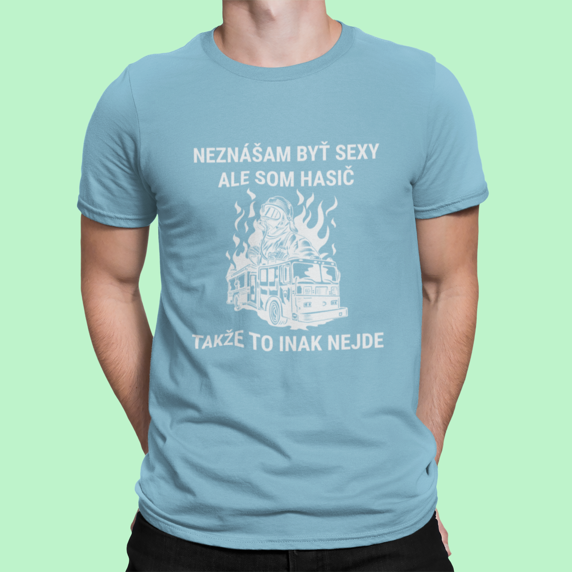 Tričko pre sexy Hasiča - Bombové