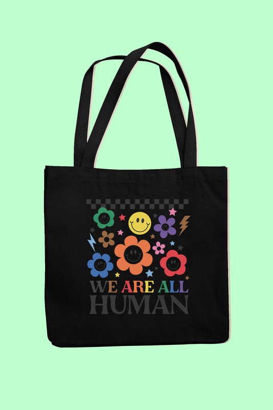 Taška "We are all human" - Bombové