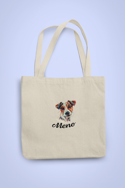 Taška Jack russell | personalizovaná taška s menom psíka