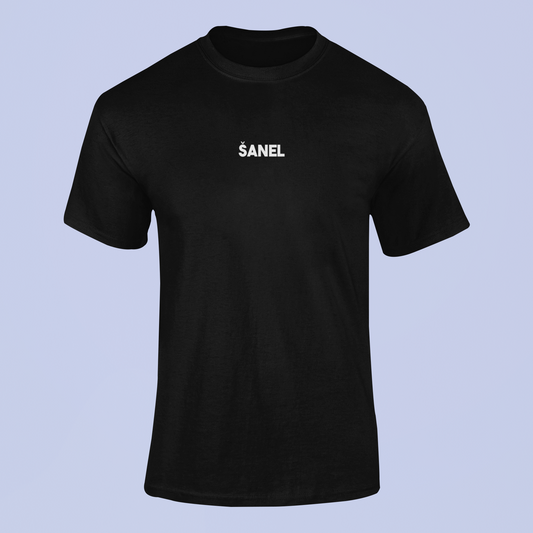 Tričko s nápisom "Šanel" - Bombové