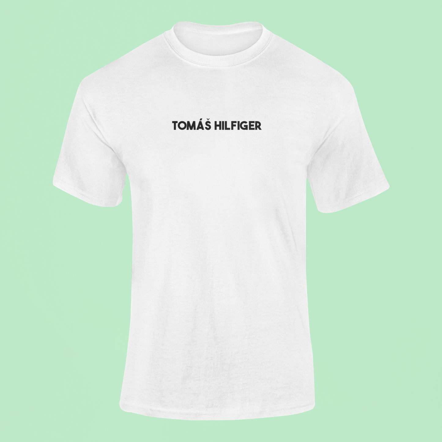 Tričko s nápisom "Tomáš Hilfiger" - Bombové
