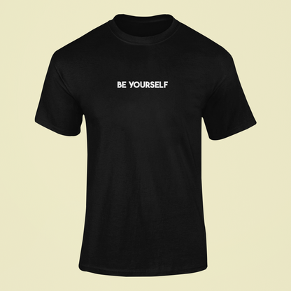 Tričko s nápisom "Be yourself" - Bombové