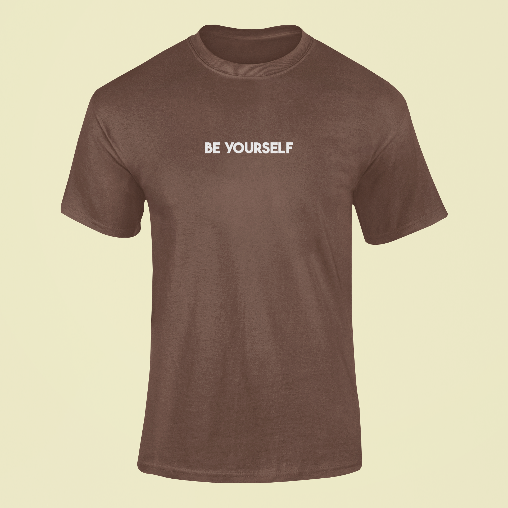 Tričko s nápisom "Be yourself" - Bombové