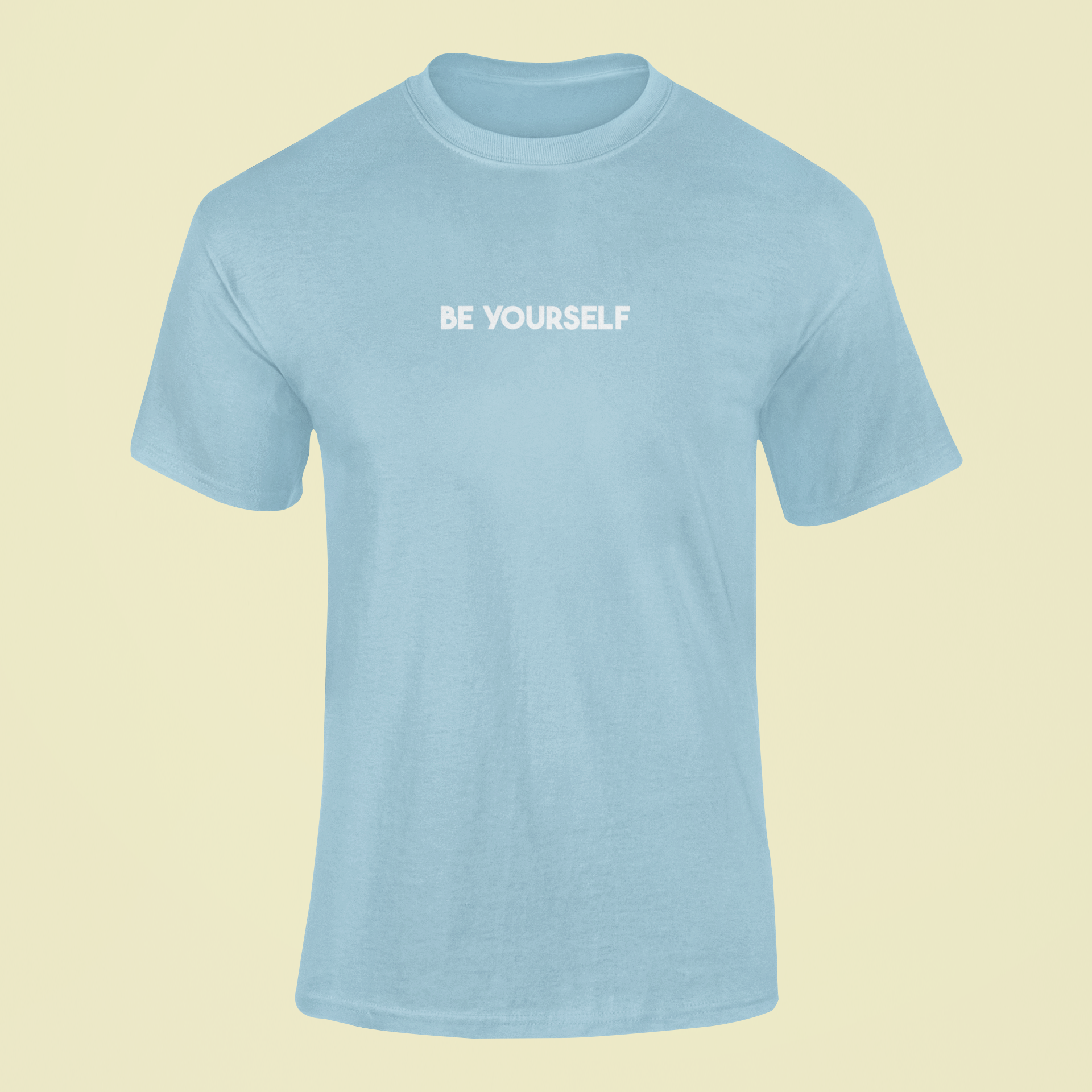 Tričko s nápisom "Be yourself" - Bombové