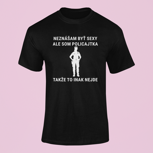 Tričko pre sexy Policajtku - Bombové