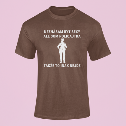 Tričko pre sexy Policajtku - Bombové