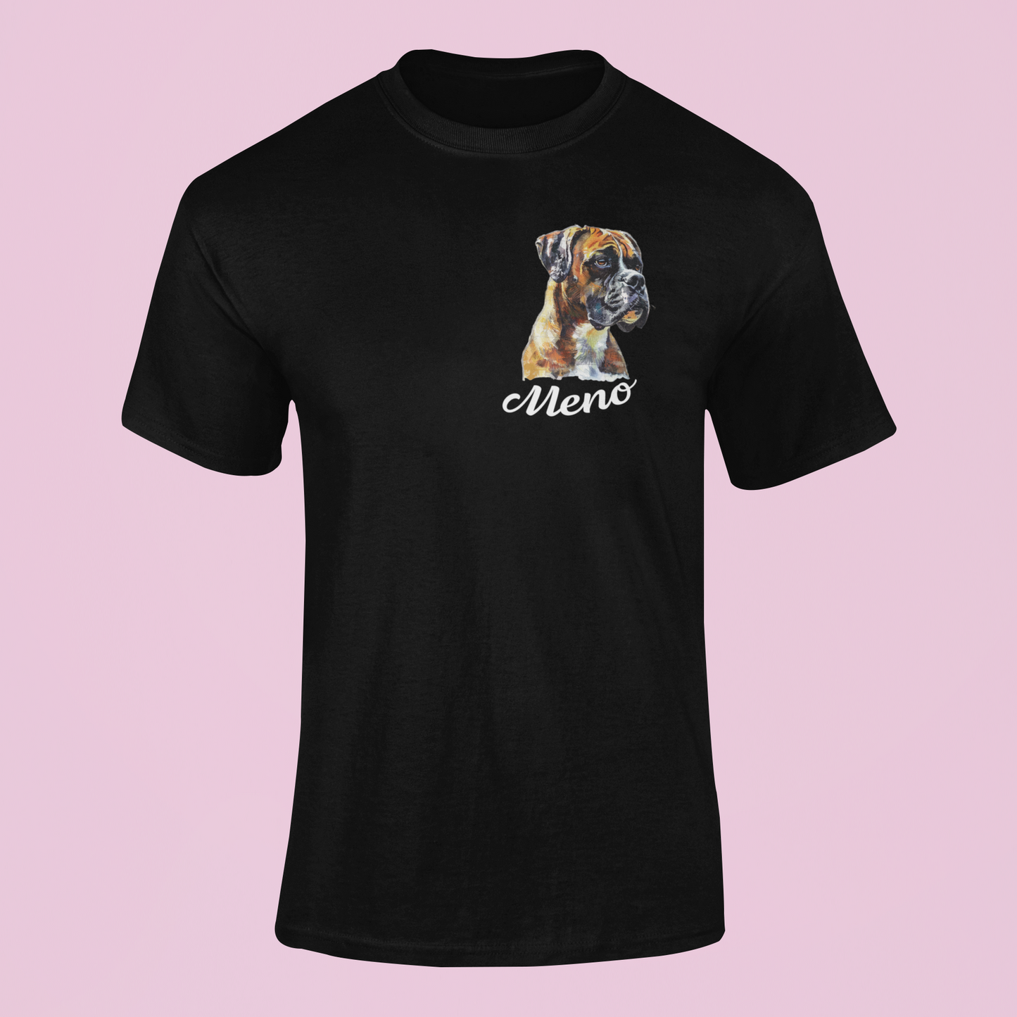 Tričko Boxer | personalizované tričko s menom psíka - Bombové