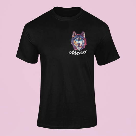 Tričko Sibírsky husky | personalizované tričko s menom psíka - Bombové
