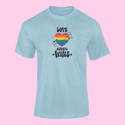 Tričko "Love always wins" - Bombové