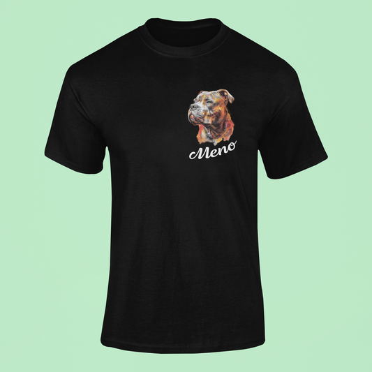 Tričko Pitbull | personalizované tričko s menom psíka - Bombové