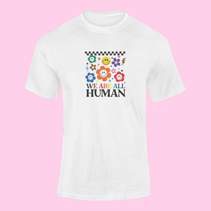 Tričko "We are all human" - Bombové