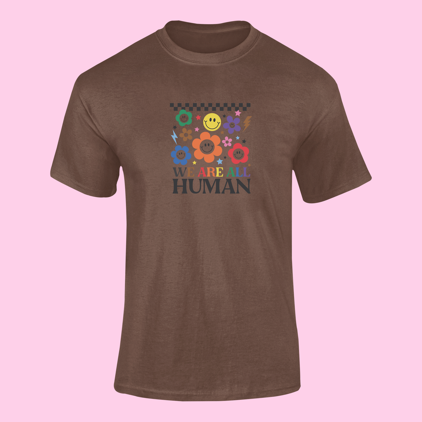 Tričko "We are all human" - Bombové