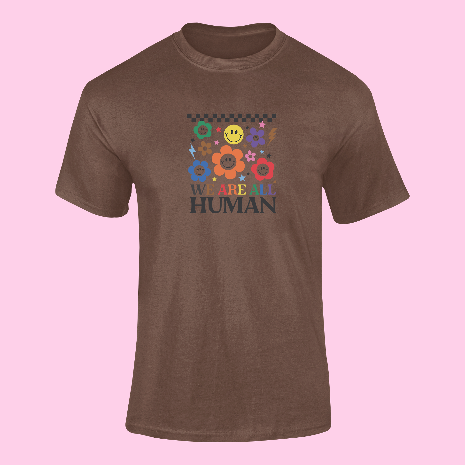 Tričko "We are all human" - Bombové