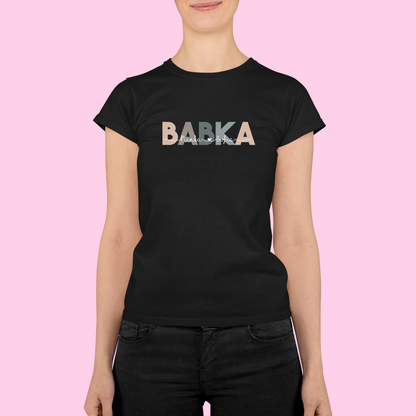Tričko | Darček pre babku | Babka s menami vnúčat |