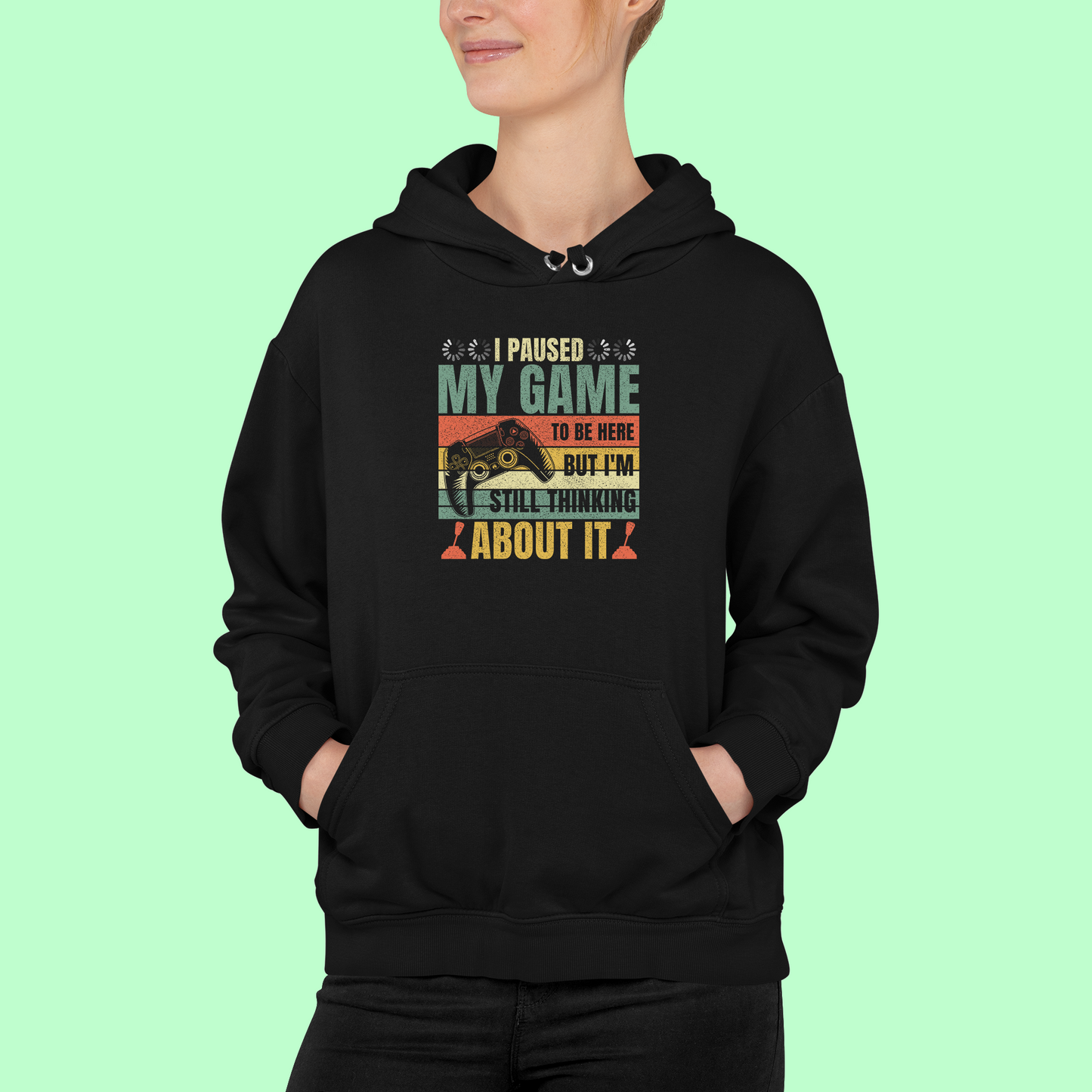 Mikina | I paused a game |