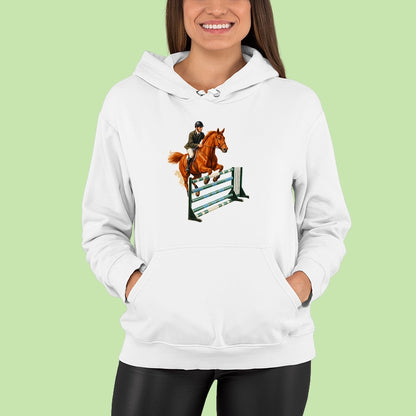 Mikina | Kôň skákajúci cez prekážku 2|