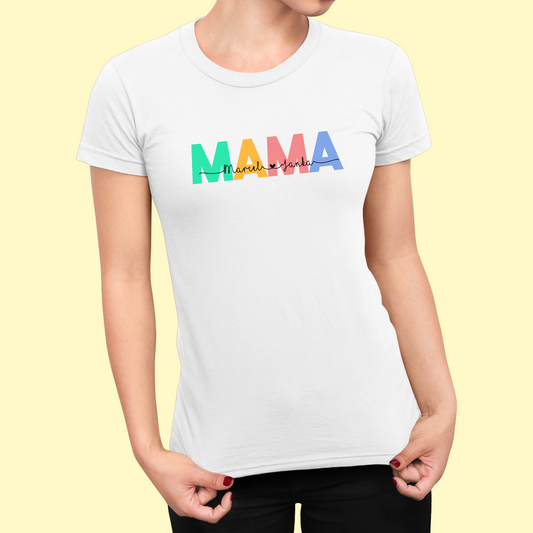 Tričko | Darček pre mamu | Mama s menami detí |