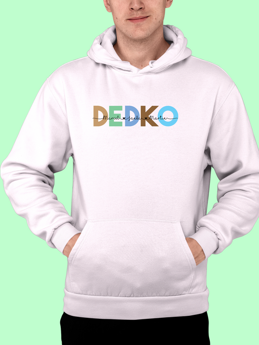 Mikina | Darček pre dedka | Dedko s menami vnúčat |