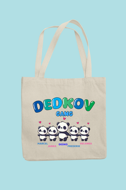 Taška | Darček pre dedka | Dedko gang - pandy |
