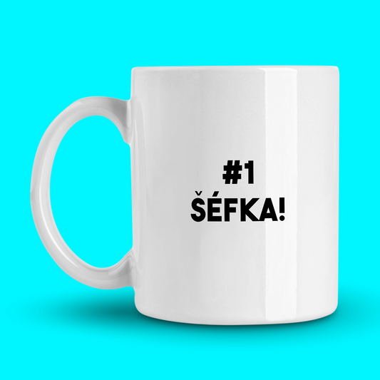 hrnček pre šéfku