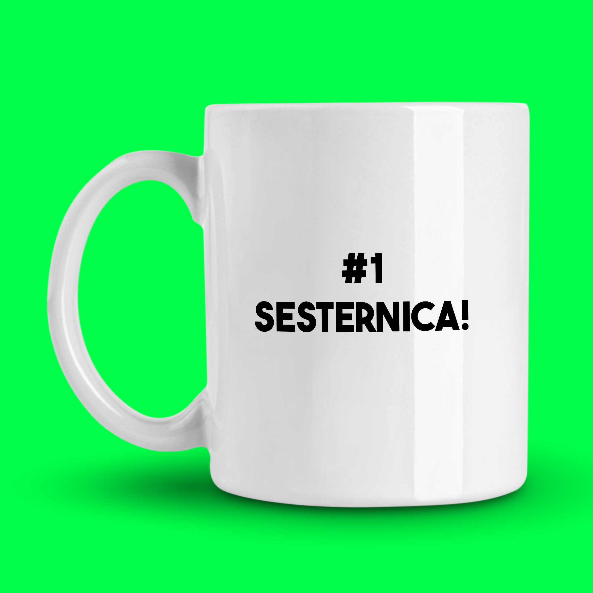 hrnček pre sesternicu 