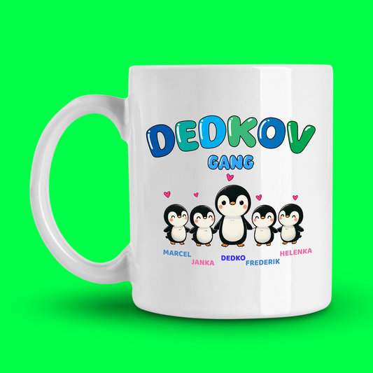 Hrnček  | Darček pre dedka | Dedkov gang - tučniaky |