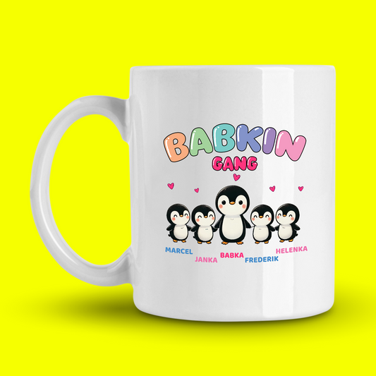 Hrnček  | Darček pre babku | Babkin gang - tučniaky |