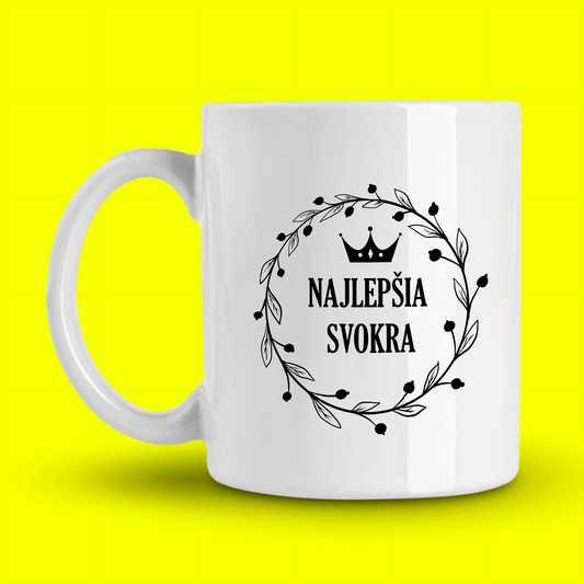 hrnček pre najlepšiu svokru 