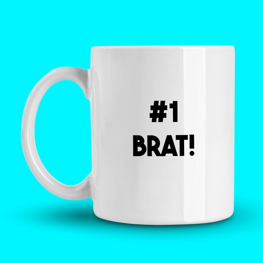 Hrnček  | Darček pre brata | #1 BRAT |