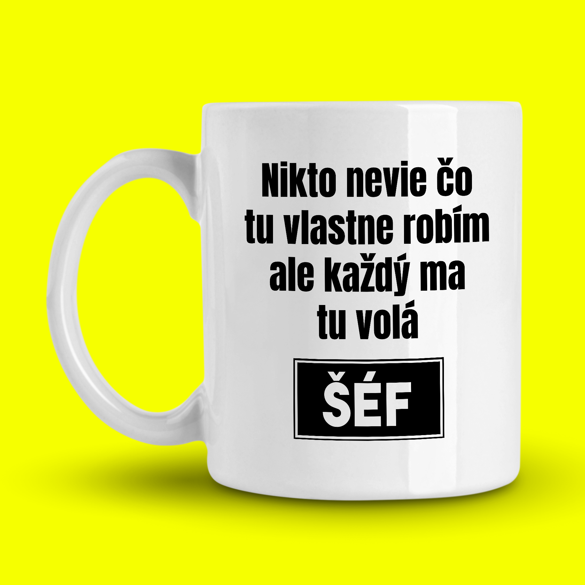 hrnček pre šéfa
