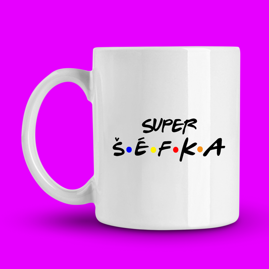 hrnček pre super šéfku 